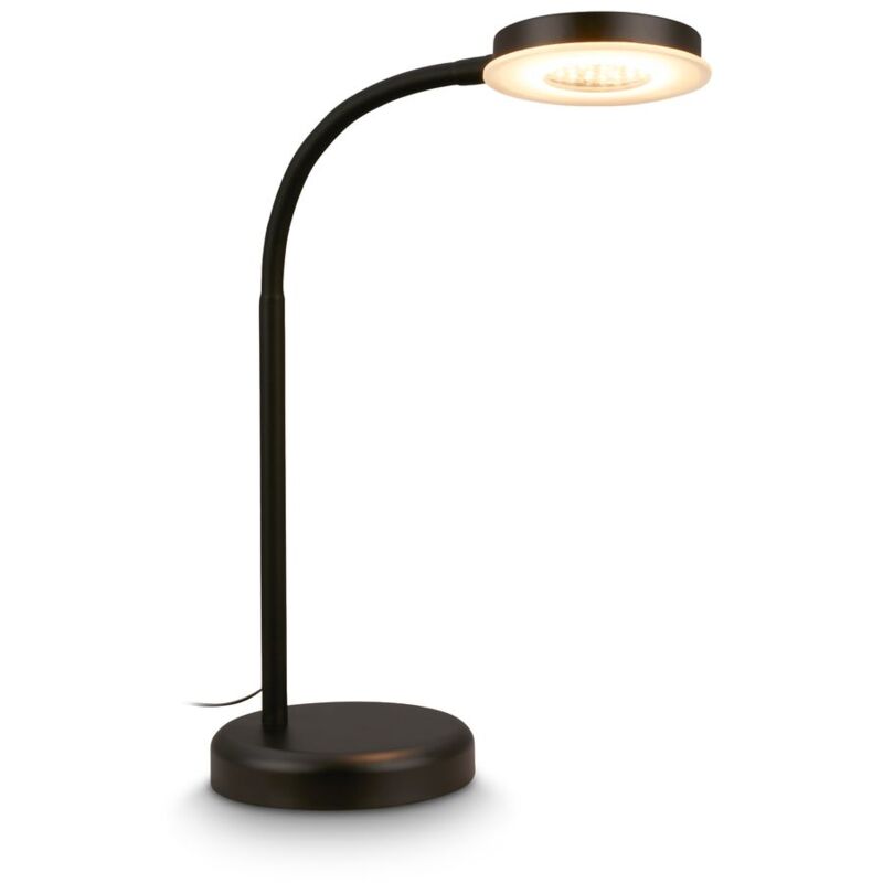 B.k.licht - Schreibtischlampe Leselampe Tischlampe Dimmbar Touch Schwenkbar Büro