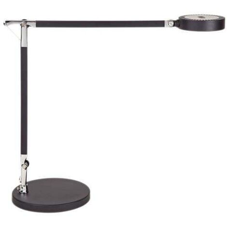 Schreibtischleuchte Alu.schwarz H.46,6cm Standfuß LED MAUL