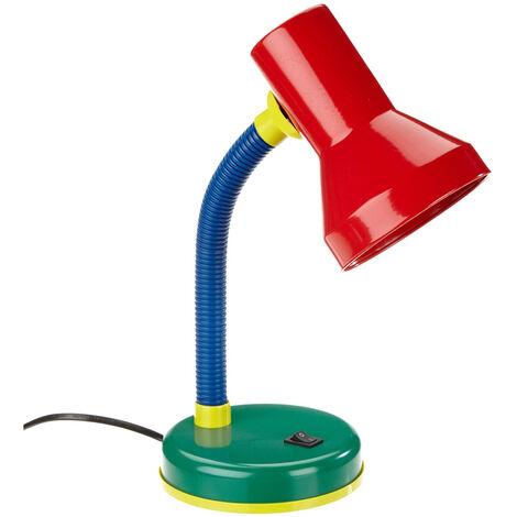 Schreibtischleuchte PRONTO flexibel Höhe max. 30cm, multicolor