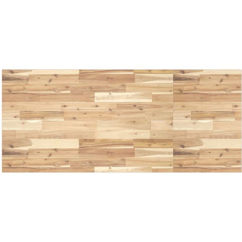Vidaxl - Schreibtischplatte Unbehandelt 140x60x2 Cm Massivholz Akazie