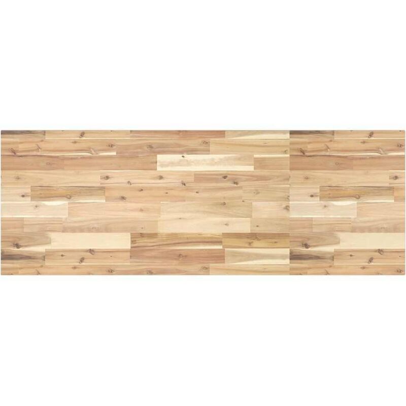 Vidaxl - Schreibtischplatte Unbehandelt 120x50x2 Cm Massivholz Akazie