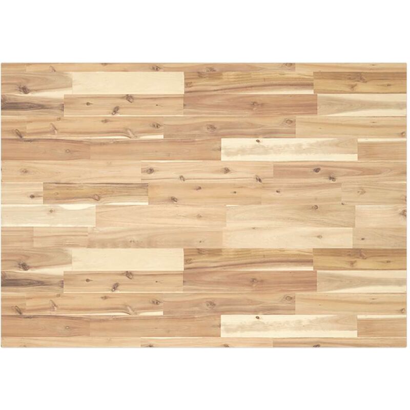 Vidaxl - Schreibtischplatte Unbehandelt 80x70x2 Cm Massivholz Akazie