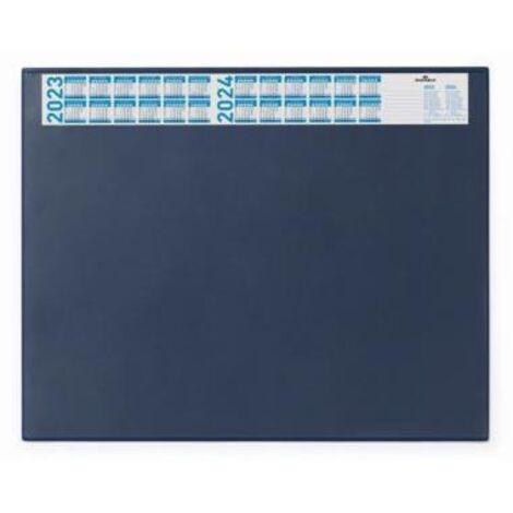 Schreibunterlage 65 x 52 cm (B x H) mit Folienauflage PVC dunkelblau