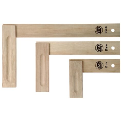 KS Tools Schreinerwinkel - 250mm Mit Stahlzunge Für Präzise Arbeiten