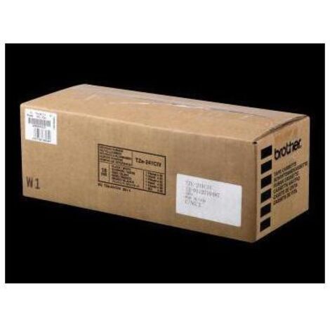 Schriftbandkassette P-touch TZe-241CIV 18 mm x 8 m (B x L) weiß schwarz