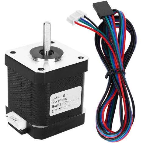 Schrittmotor 17HS8401S für 3D-Drucker, 4-adrig, 4 W, Ersatzteil für elektrische Geräte