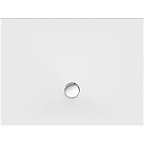 Schröder Rechteckduschwanne Flat New E 130x100x2 cm weiß