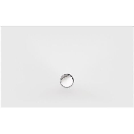 Schröder Rechteckduschwanne Flat New E 130x80x2 cm weiß
