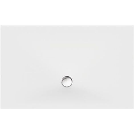 Schröder Rechteckduschwanne Flat New E 140x70x2 cm weiß