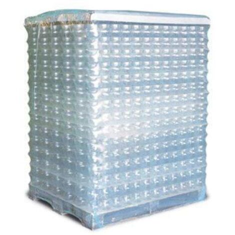 Schrumpfhaube Maße 1250+1000x2000mm S.125µ PE transparent Seitenfalte TRANSPAK