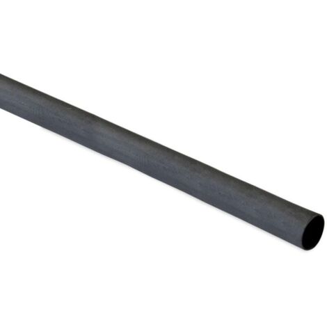 Schrumpfschlauch 6,4 mm, schwarz, Schrumpfverhältnis 2:1, Länge 1,20 m