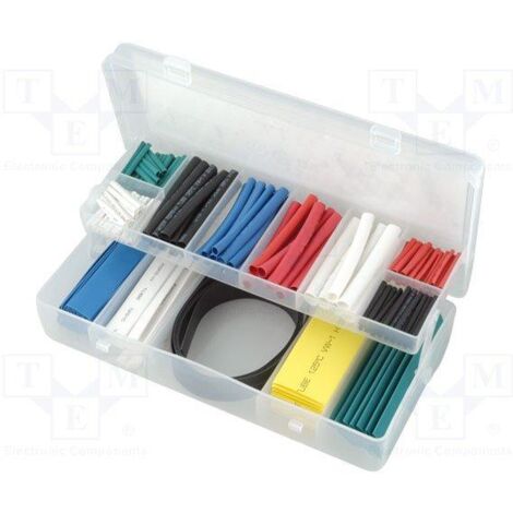 Schrumpfschlauch verschiedene Größen/Farben Box (171 Stk.)
