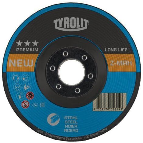 Schruppscheibe Z-MAX 115x4mm ZA24S-BFX Tyrolit