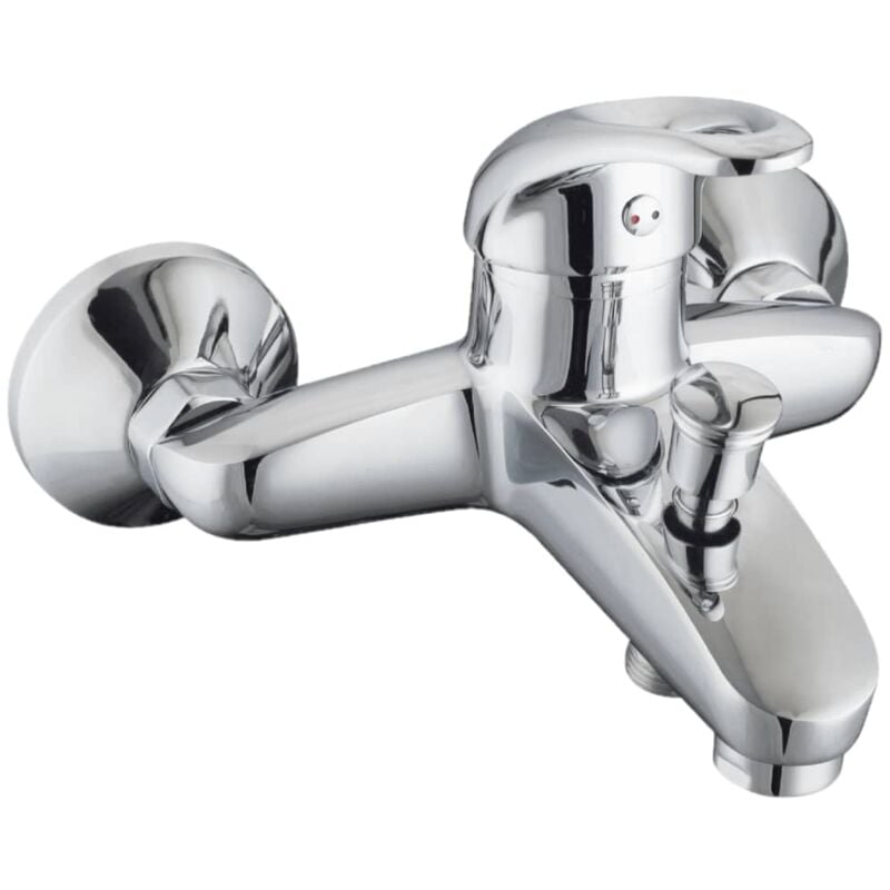 

SCHÜTTE Grifo mezclador de baño CALVINO cromado - Plateado