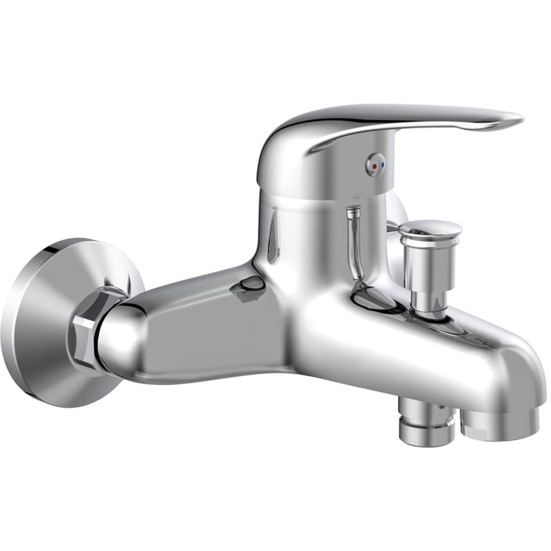 

SCHÜTTE Grifo mezclador de baño MAGNA cromado - Plateado