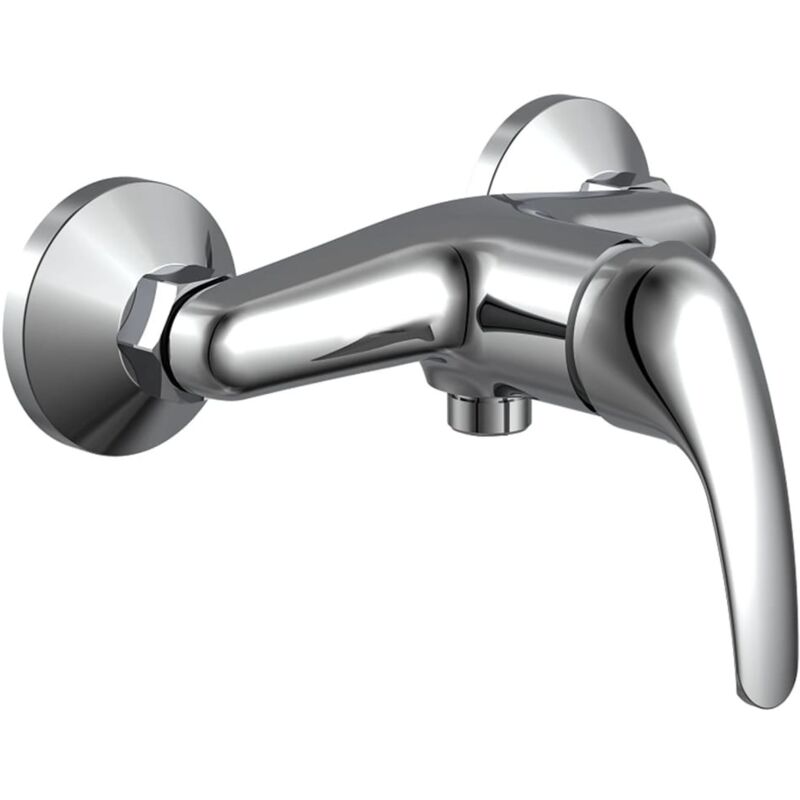 

Grifo mezclador de ducha ATHOS cromado - Plateado - Schütte