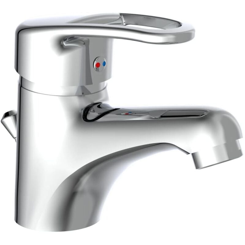 

SCHÜTTE Grifo mezclador de lavabo BATONI cromado - Plateado
