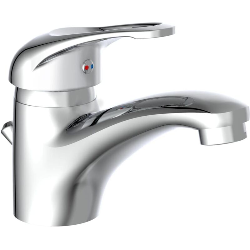 

SCHÜTTE Grifo mezclador de lavabo CALVINO cromado - Plateado