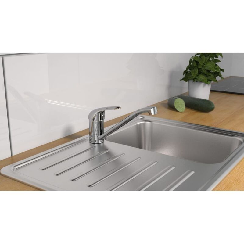 

SCHÜTTE Grifo mezclador de lavabo FALCON cromado - Plateado