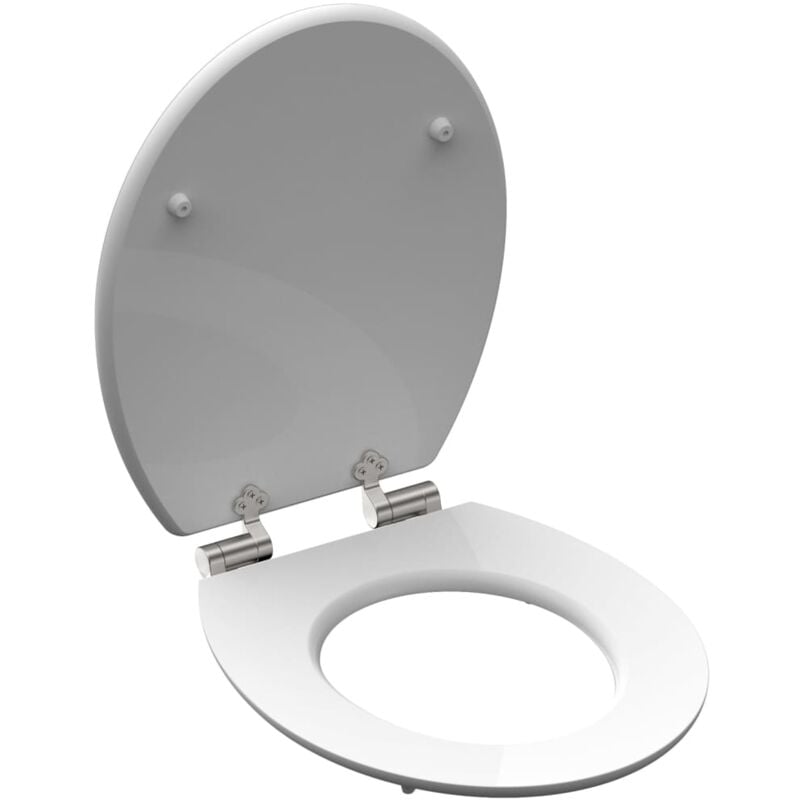 

SCHÜTTE Tapa de váter cierre suave modelo POOLSIDE MDF alto brillo - Multicolor