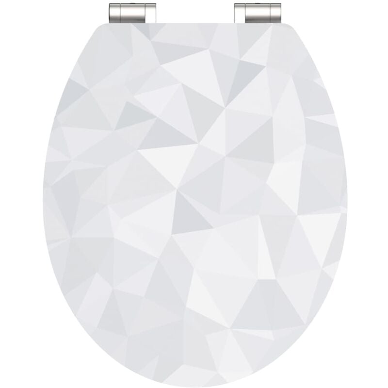 

SCHÜTTE Tapa de váter con cierre suave DIAMOND MDF esmalte brillante - Multicolor