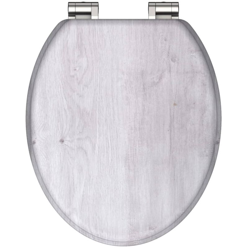 

Sch � Tte - SCHÜTTE Tapa de váter con cierre suave LIGHT WOOD MDF - Gris