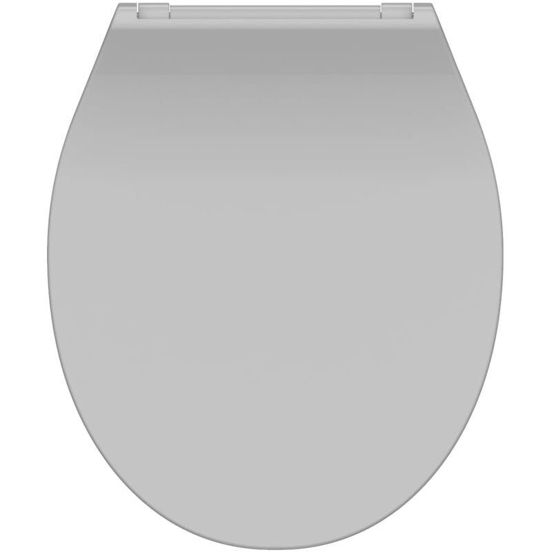 

SCHÜTTE Tapa de váter con cierre suave SLIM GREY duroplástico gris - Gris