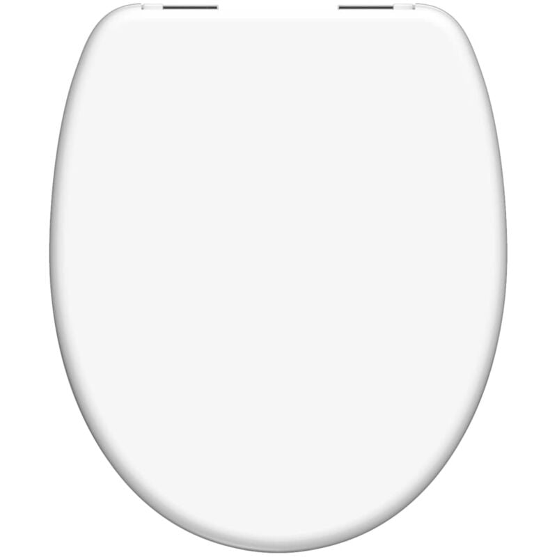 

SCHÜTTE Tapa de váter con cierre suave WHITE duroplástico - Blanco