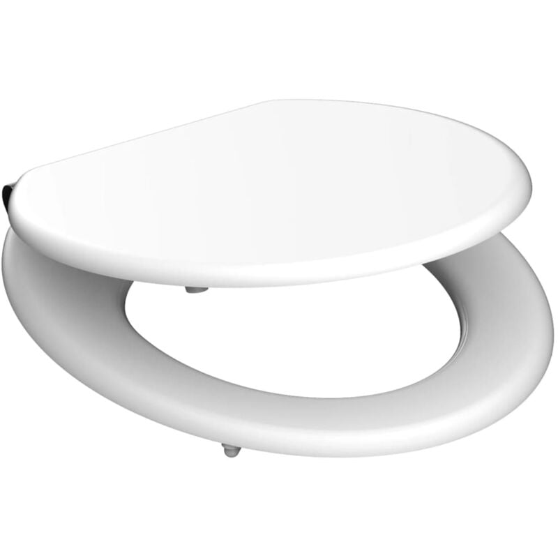 

Sch � Tte - SCHÜTTE Tapa de WC cierre suave SPIRIT WHITE blanco mate - Blanco