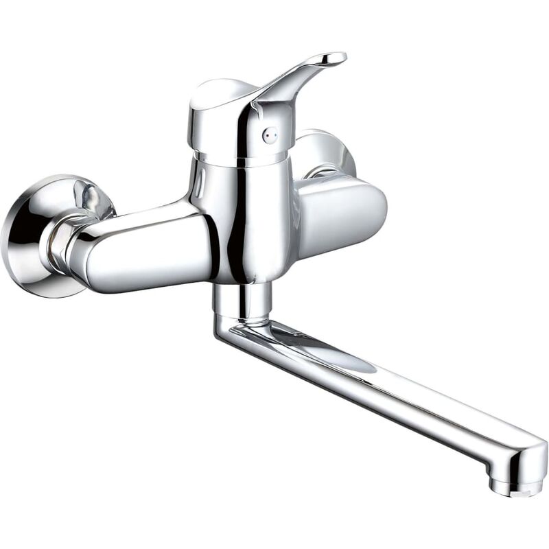 SCHÜTTE Wall Sink Mixer ATTICA Chrome - Silver