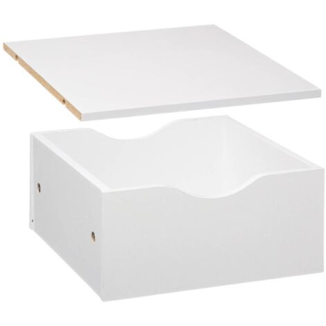 Schublade mit Regalbrett, 31 x 31 x 16 cm - 5five Simple Smart