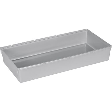 Schubladeneinsatz 30x15x5cm silber