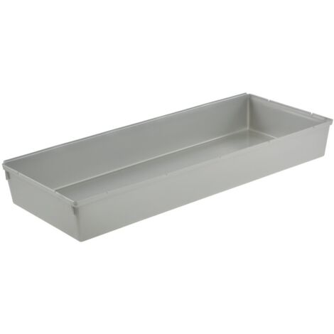 Schubladeneinsatz 38x15x5cm silber