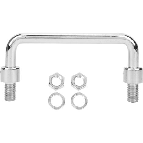 Schubladengriff aus Edelstahl 304, 100 mm, glänzend silberfarben