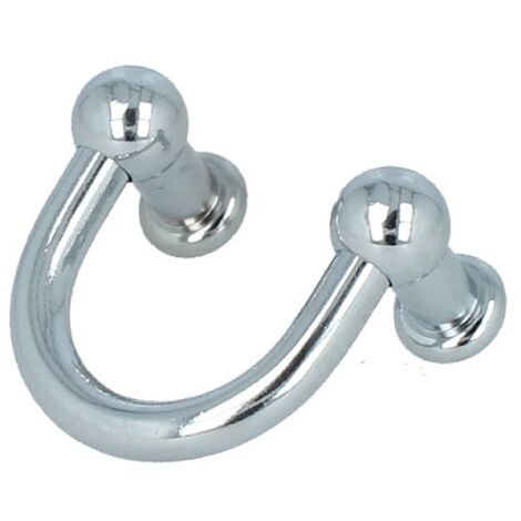 Schubladengriff Lochabstand 32mm Kommodengriff Chrom glanz Möbelzubehör