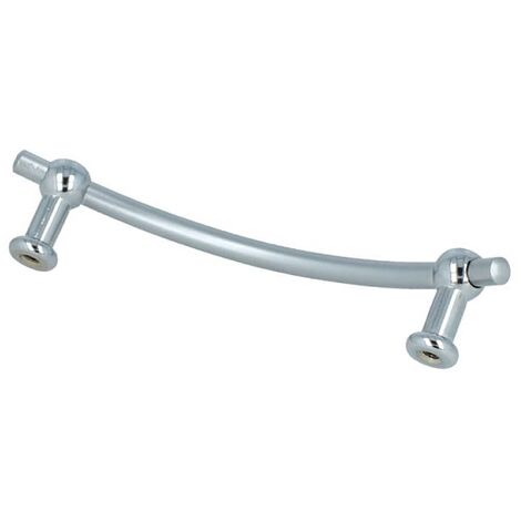 Schubladengriff Möbelgriff Lochabstand 96mm Chrom poliert / Chrom matt Griff