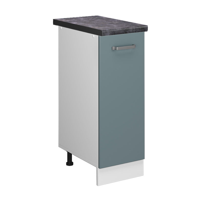 Vicco - Apothekerschrank R-line, Blau-grau, 30 Cm , Ap Anthrazit