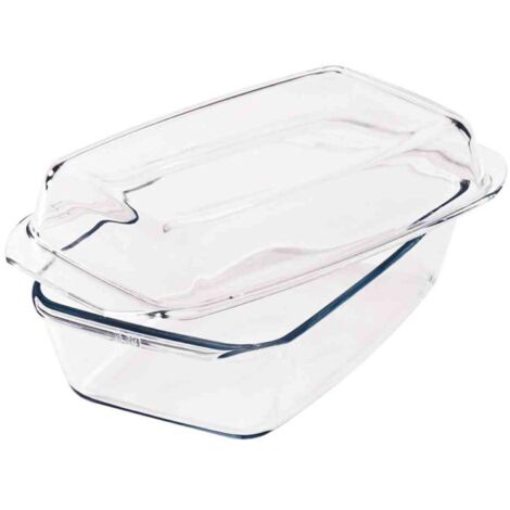 Schüssel + Deckel eckig 2,8l Küche Haushalt kochen Geschirr Kochschüssel TOP NEU