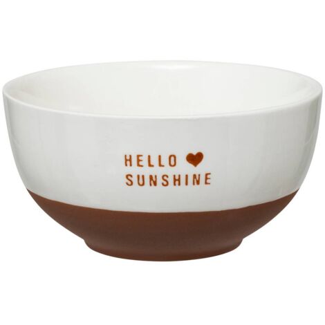 Schüssel Hello Porzellan 45cl -