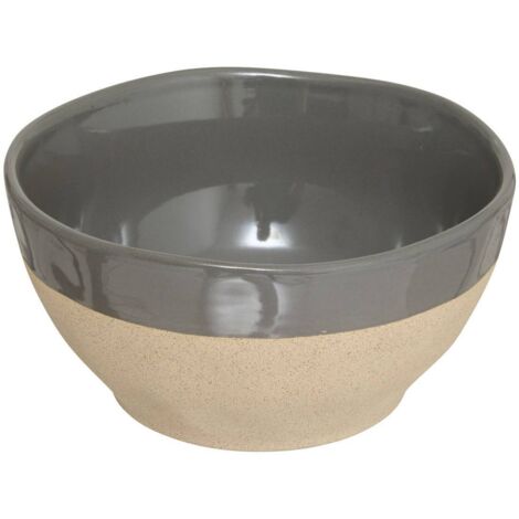 Schüssel Kate blaugrau und beige 72cl - Atmosphera créateur d'intérieur