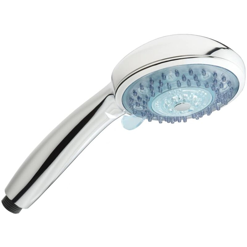 

Ducha de mano con LED GALAXIS cromado - Plateado - Schütte