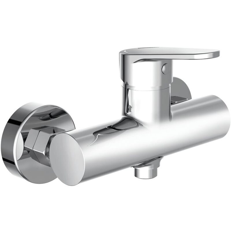 

SCHÜTTE Grifo mezclador de baño FUTURA DVGW cromado - Plateado