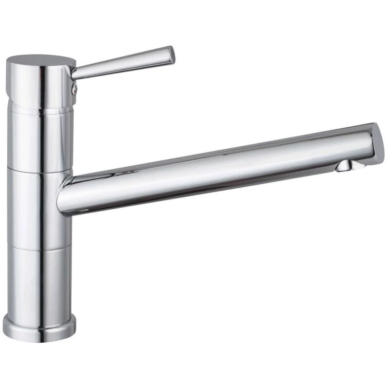 

Grifo mezclador de fregadero ATLANTA cromado - Plateado - Schütte