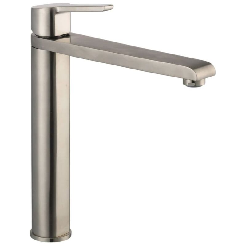 

Grifo mezclador de fregadero VITA color acero inoxidable - Plateado - Schütte