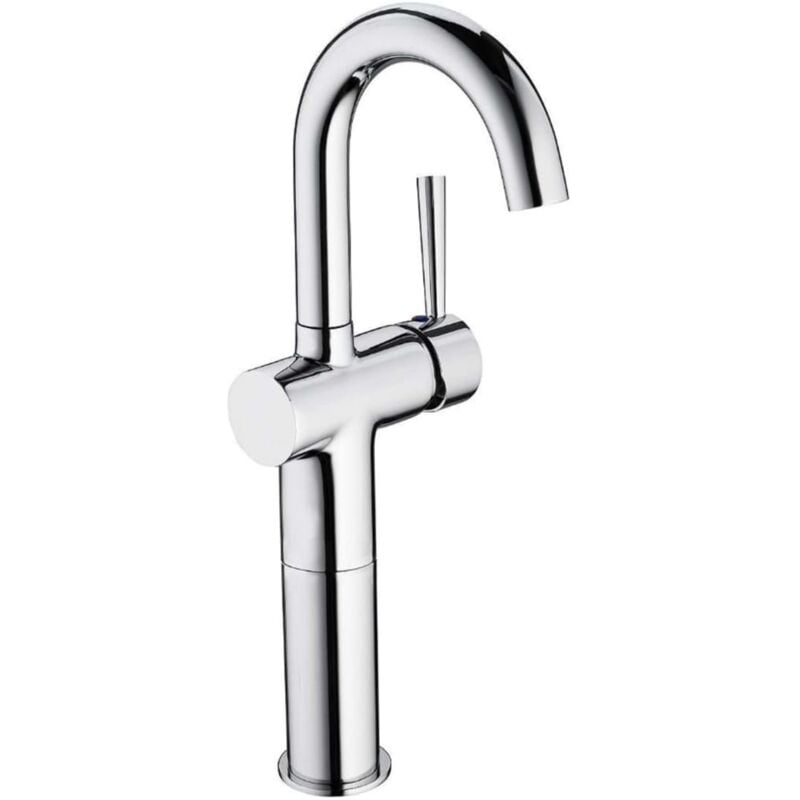 

Grifo mezclador de lavabo alto CORNWALL cromado 168 mm - Plateado - Schütte