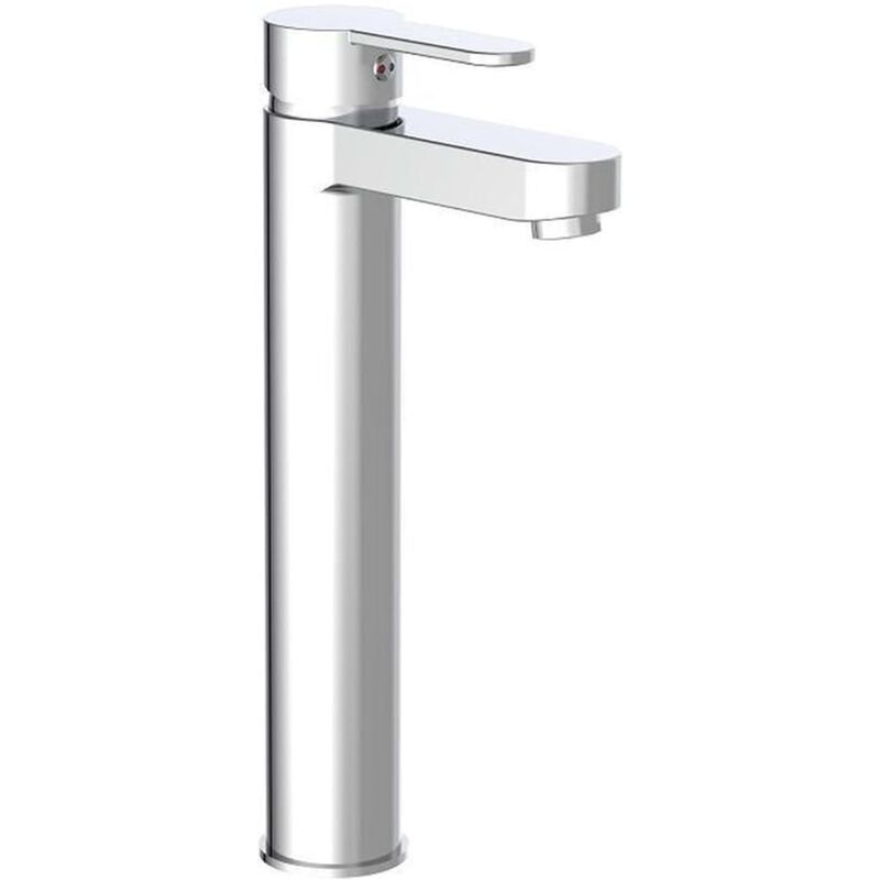 

SCHÜTTE Grifo mezclador de lavabo alto ELEPHANT cromado - Plateado