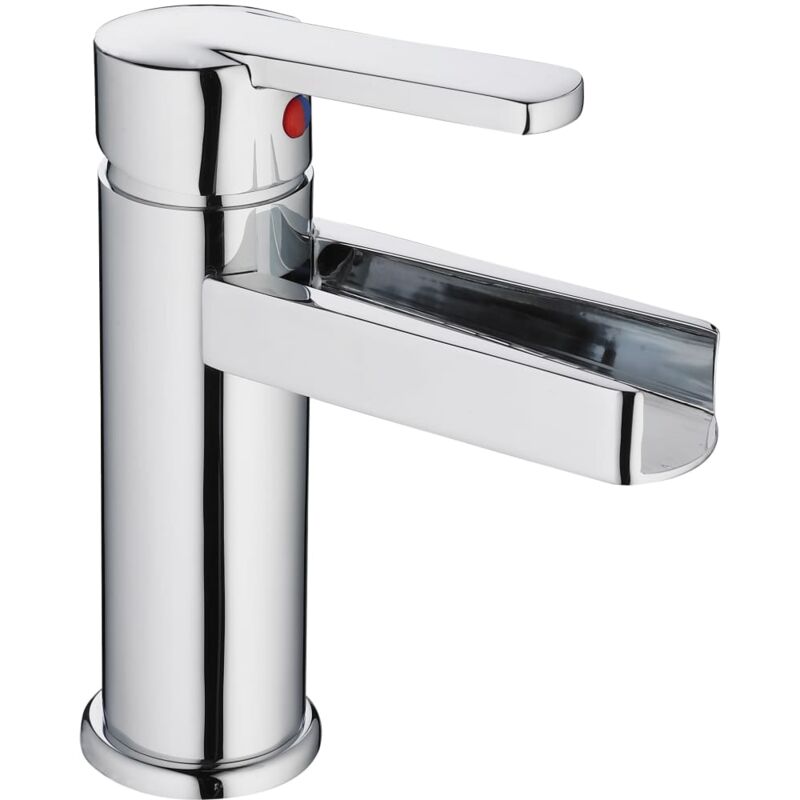 

Sch � Tte - SCHÜTTE Grifo mezclador de lavabo con caño en cascada NIAGARA - Plateado