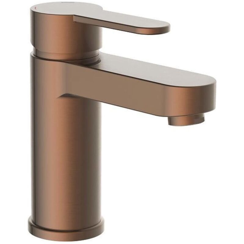 

Grifo mezclador de lavabo ELEPHANT cobre mate - Marrón - Schütte