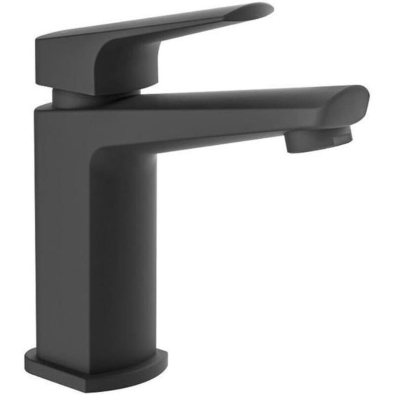 

SCHÜTTE Grifo mezclador de lavabo RAVEN negro mate - Negro