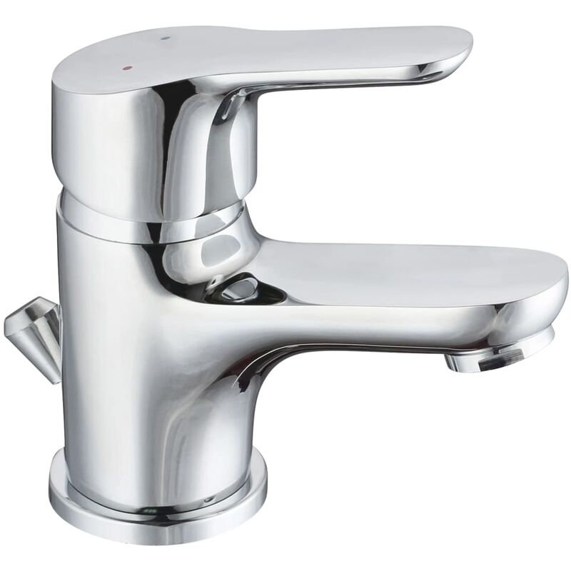 

Grifo mezclador de lavabo VICO cromado - Plateado - Schütte